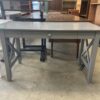 ATLANTIC FURNITURE Grey Lexi Desk with Outlet
