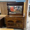 Vintage Mirrored Buffet w/ Chinese Character