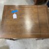 SINGER Vintage Dark Wood Tuck-Away Sewing Machine and Chair