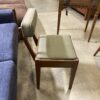 SINGER Vintage Dark Wood Tuck-Away Sewing Machine and Chair