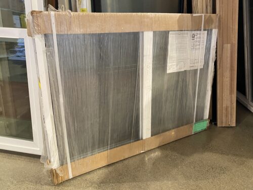 NEW! MI  White Vinyl Slider Window, Horizontal