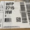 WHIRLPOOL Laundry Pedestal w/ Storage Model #WFP2715HW0