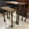 Distressed Rectangle Nesting Table Set