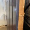 Dark Blue-Grey Entry Door w/ Decorative 1/4 Light, Undrilled
