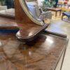 Tiger Grained 4 Drawer Tallboy Vanity Dresser
