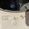 SAMSUNG MultiSteam Electric Dryer Model #DVE45T6200W/A3