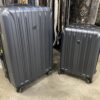 NEW! DELSEY PARIS Accelerate Two Piece Hardcase Carry-on Luggage Set in Dark Grey
