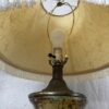 Vintage Large Marbled Ceramic Table Lamp