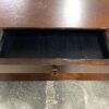 Dark Wooden Single Drawer Sofa Table