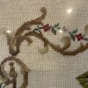 Floral Cross-Stitch Framed Art