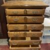 CAL SHOP Solid Wood Tallboy Dresser