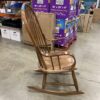 Rustic Wood Made in Yugoslavia Rocking Chair