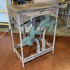 Petite Metal Palm Tree Accent Table