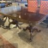 Grand Glossy Double Pedestal Dining Table