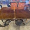 Grand Glossy Double Pedestal Dining Table