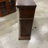 CARLINGTON Dark Walnut Electric Fireplace Console