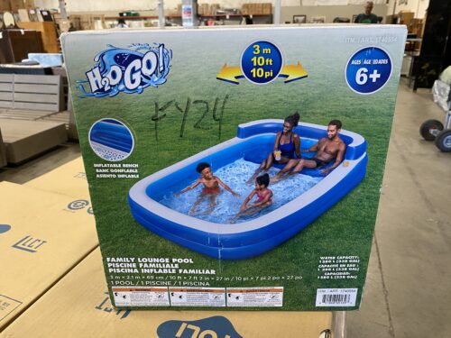 NEW! H2OGO Family Lounge Pool with Bench