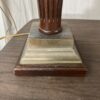 Pair of Wooden Table Lamps w/ Adjustable Brightness