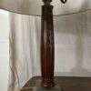 Pair of Wooden Table Lamps w/ Adjustable Brightness