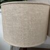 Pair of Wooden Table Lamps w/ Adjustable Brightness