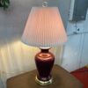 Dark Purple Ceramic Table Lamp