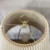 Dark Purple Ceramic Table Lamp