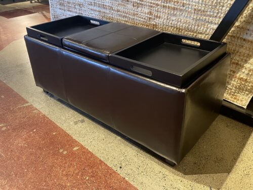 Flip-Top Storage Ottoman/Tray Coffee Table