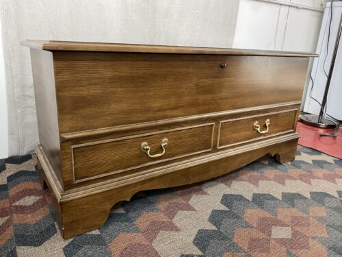 LANE Lockable Wooden Chest