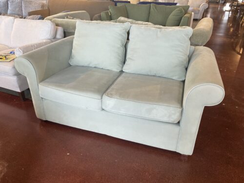 IKEA Varnamo Loveseat in Light Sage Green