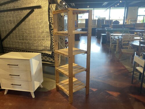 Rustic Four Shelf Bookcase