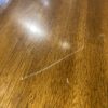HEKMAN Walnut Rolling Side Table