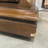 BERNHARDT Vintage Flip Top Cane Finish Bar Cart