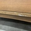 Vintage MCM Walnut Cane Armoire