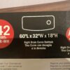 DELTA Right Drain Curve Bathtub 60"x32"
