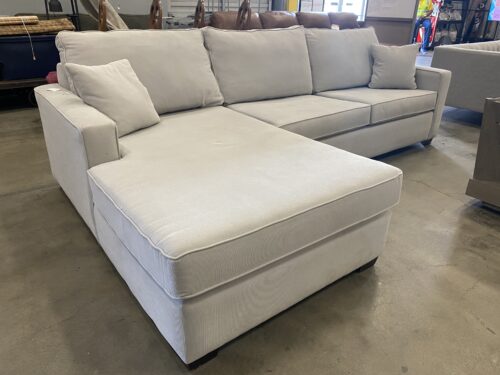 Light Grey L Shaped Sectional Sofa