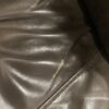 Brown Leather Power and Rocking Recliner