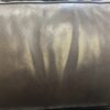 Brown Leather Power and Rocking Recliner