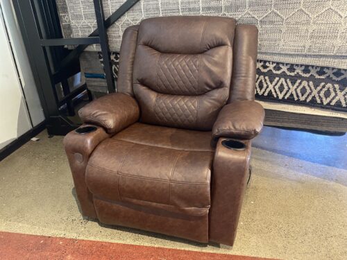 EVER ADVANCED Power Lift Recliner Chair - Brown