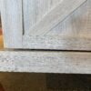 Rustic 52" TV Stand with Sliding Barn Doors