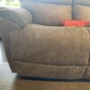 LA-Z-BOY Trouper Power Recliner Sectional with Chaise and Storage Console
