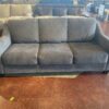 ASHLEY Three Seater Couch with Nailhead Detail around the Edge