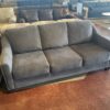 ASHLEY Three Seater Couch with Nailhead Detail around the Edge