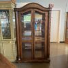ASHLEY Kuliwood & Leather Curio Cabinet