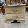 Champagne Two Drawer Nightstand