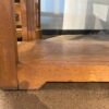 Tall Wooden Open Bookshelf with Four Shelves