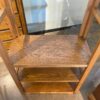 Tall Wooden Open Bookshelf with Four Shelves