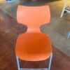 SMITH SYSTEM  Flavors Fixed Height Orange Stool