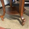 RETURN GOLD INTERNATIONAL Wood Round End Tables (Set of 2)
