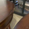 RETURN GOLD INTERNATIONAL Wood Round End Tables (Set of 2)