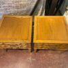 Warm Blonde Square End Tables (Set of 2)